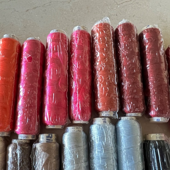 54 Spools of Ribbon Thread/Floss - Picture 6 of 14